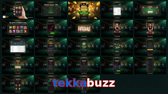 Main screen of Tekkabuzz bet page for PK players