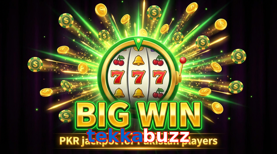 Big win animation on Tekkabuzz slot game